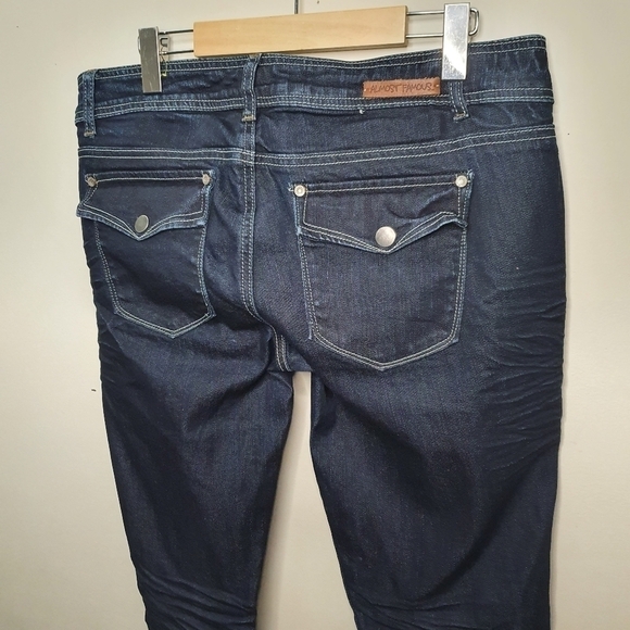 Almost Famous Straight Blue Jeans Size 13 - Picture 4 of 9